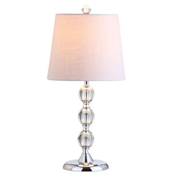 Hudson 20" Crystal Mini LED Table Lamp - JONATHAN Y